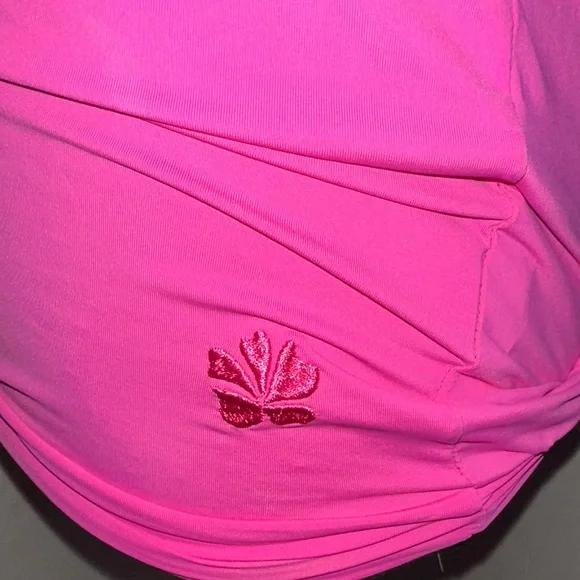 Hapari Bright Pink Halter Tank Top - Picture 3 of 8